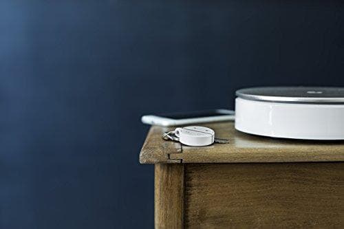 Somfy 2401488 - IntelliTAG Smart Home -hälytyssensori, valkoinen 5 kpl:n pakkaus ja langaton kaukosäädin, hands-free Bluetooth-kaukosäädin kotihälytti