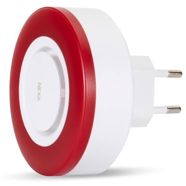 Siren med blinkljus för Z-Wave inomhus ZIS-104