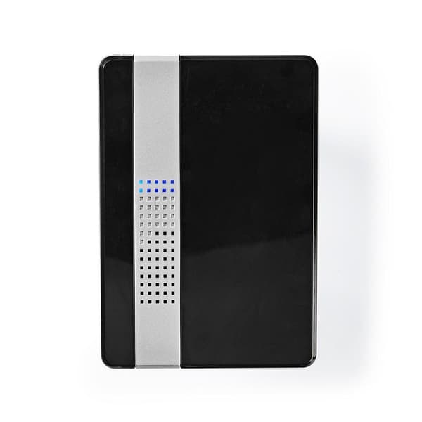 Nedis Trådløst Dørklokke Sæt | Strømforsyning | 220 - 240 V AC 50 Hz | 1x CR2032 | Volume: 80 dB | Signalområde: 300 m | IP44 | Justérbar volume | 36