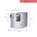 Miniatyrbild 3 av 6: KS Tools 911.0990 1/2-tums slagbitshylsa Sexkantshylsa kort 3/8 tum