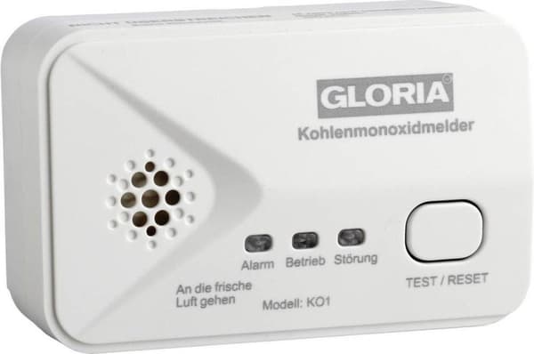 Gloria 002518.4000 kuliltedetektor, batteridrevet, detekterer kulilte (002518.4000)