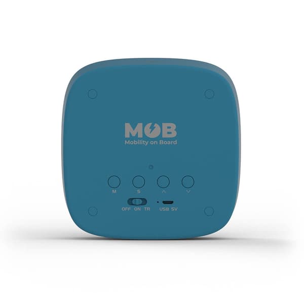 Mobility On Board MOB Alarm Clock with Light Billy Clock Dark Blue