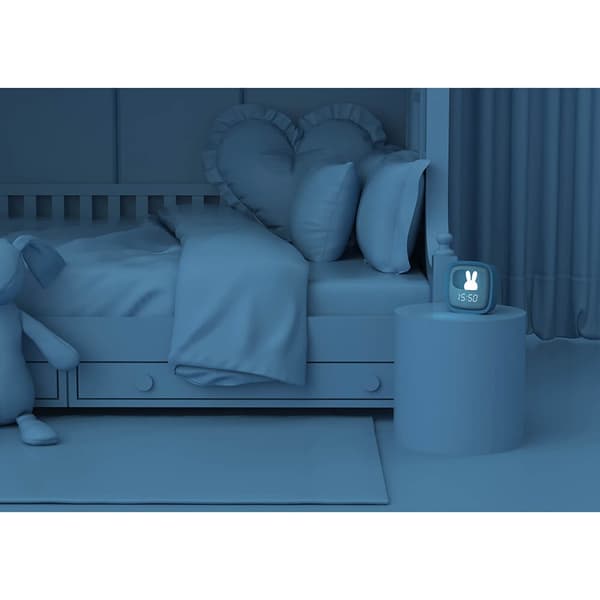 Mobility On Board MOB Alarm Clock with Light Billy Clock Dark Blue