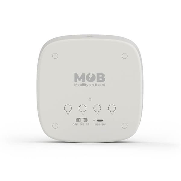 Mobility On Board Vekkerklokke med Lys Billy Clock Grå