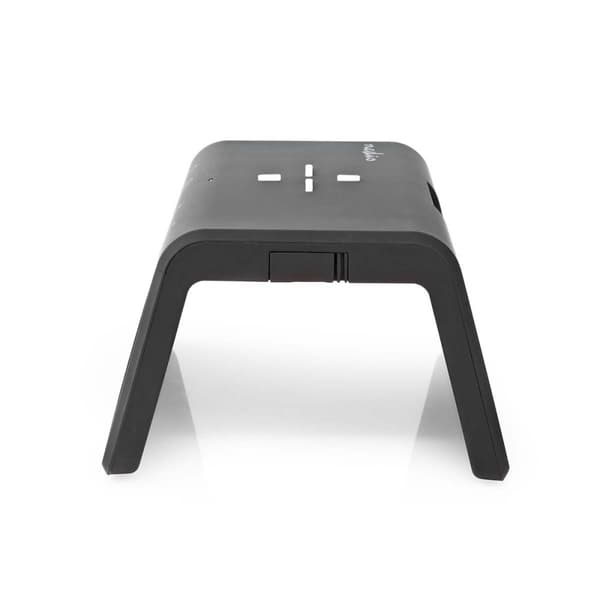 Nedis Vækkeur med Trådlås Ladning | Qi certificeret | 5 / 7.5 / 10 / 15 W | USB-A Han | Natlys | 2 Alarmtider | Snooze funktion
