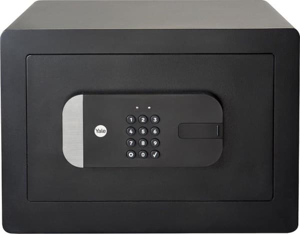 Yale YSS/250/EB1 - Fritstående pengeskab - Sort - Elektronisk - Nøgle - Gulv/Væg - Genopladelig - AA (YSS/250/EB1)