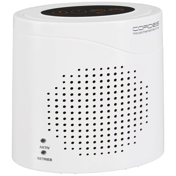 Cordes Haussicherheit Elektronisk vakthund CC-2200 Vit med fjärrkontroll 120 dB 002002