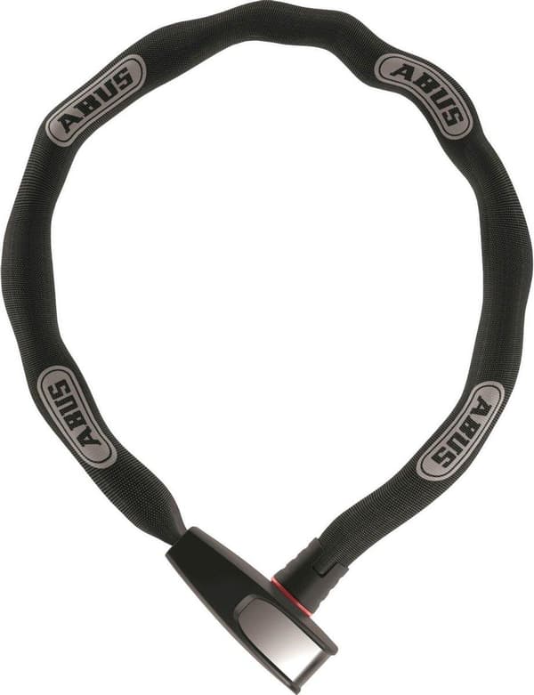 ABUS Catena 6806K/110 - kæde med integreret lås - nøgle - sort