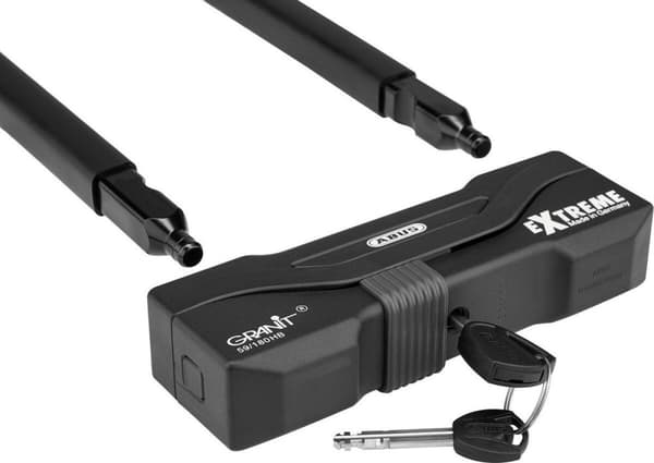 ABUS GRANIT Extreme 59/180HB260 - cykel U-lås - nøgle - sort