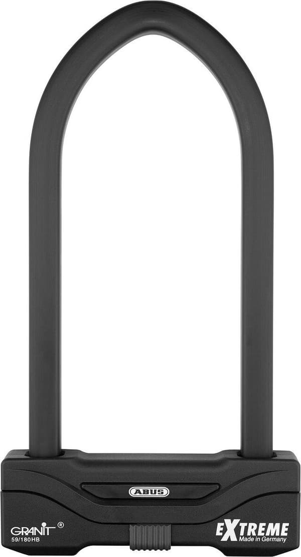 ABUS GRANIT Extreme 59/180HB260 - cykel U-lås - nøgle - sort