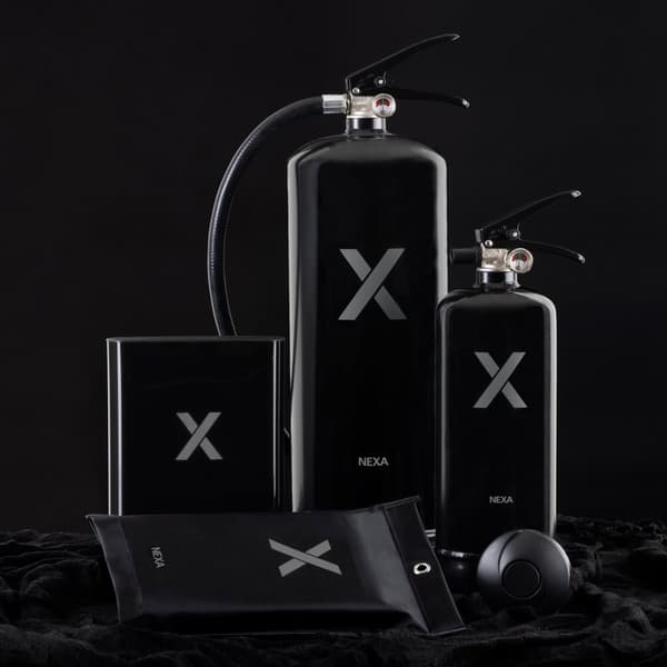 Nexa DLSA-866/LL Optisk brandalarm med indbygget batteri 10 år Sort