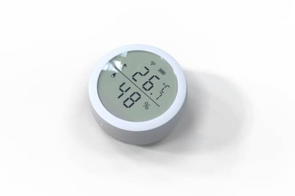 Smart Tuya / Zigbee Temperatur & luftfuktighetsgivare med display, WIFI, batteridriven, Zigbee