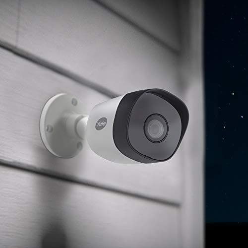 Yale Essentials Smart Home CCTV Kit - DVR + kamera(t) - langallinen (LAN) - 4 kanavaa - 1 x 1 Tt - 4 kameraa (SV-4C-4ABFX-2)