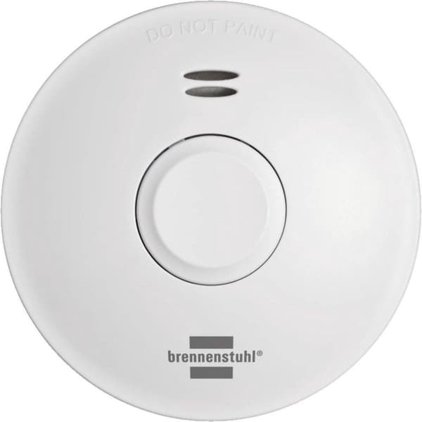 Brennenstuhl RM L 3101 1290210004 brandvarnare inkl. 10 års batteri (1290210004)