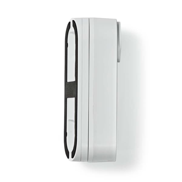 Nedis SmartLife Video Dørtelefon | Wi-Fi | Strømforsyning | 1536x1536 | Cloud Storage (mulighed) / microSD (ikke inkluderet) / Onvif | IP65 | Med bevæ