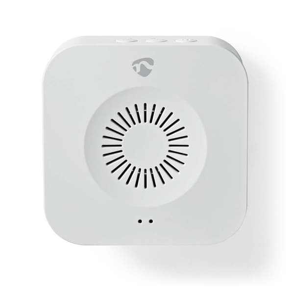 Nedis SmartLife Klokke | 433 MHz | Tilbehør til: WIFICDP10GY / WIFICDP30WT / WIFICDP40CWT | Batteri / USB Drevet | 4 Lyde | 4.5 V DC / 5 V DC | Justér