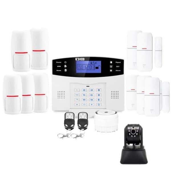 Alarmhus - Lifebox - Evolution Kit IP1 - IP-kamera - Nattvision - 99 zoner