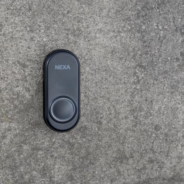 nexa MLT-1925 Dörrklocka tryckknapp Svart