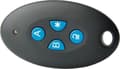 Pikkukuva 2 / 2: ABUS FU8150 kaukosäädin IR Wireless Musta, Siniset Painopainikkeet