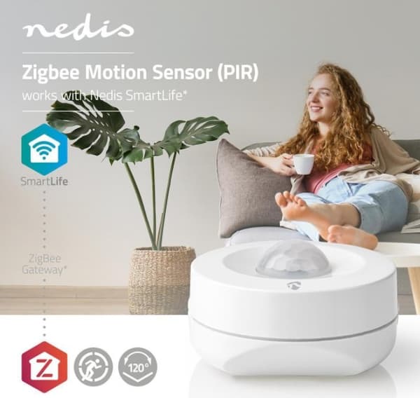 Nedis ZBSM10WT Zigbee 3.0 Smart Climate Sensor