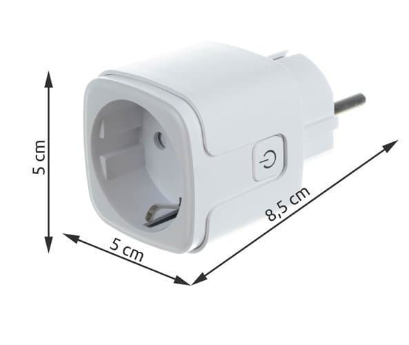 RoGer Smart WI FI Remote Controlled Socket White