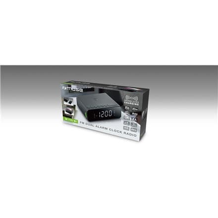 Muse | Alarm function | M-175 WI | AUX in | Alarm Clock | Black