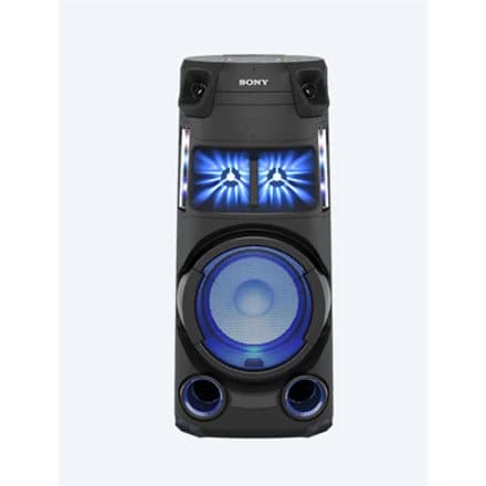 Sony MHC-V43D High Power Audio System with Bluetooth | Sony | High Power Audio System | MHC-V43D | AUX in | Bluetooth | CD player | FM radio | Near Fi Svart
