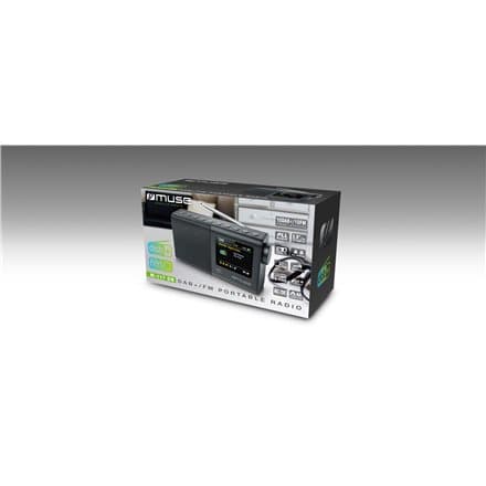 Muse M-117 DB radio Portable Digital Black