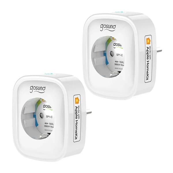 Smart socket WiFi Gosund SP1-H (2-pack)(HomeKit) 16A