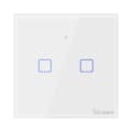 Miniatyrbilde 1 av 4: Smart Switch WiFi + RF 433 Sonoff T1 EU TX (2-channel)