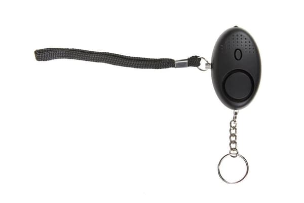 Personlarm GUARD SCORPION siren 120 dB LED-ficklampa Svart (YC-003-BL)