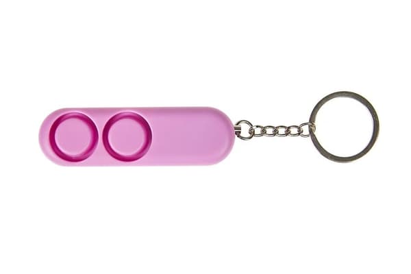 Personlarm GUARD PIRANHA 2 sirener 130 dB rosa (YC-001-PI)