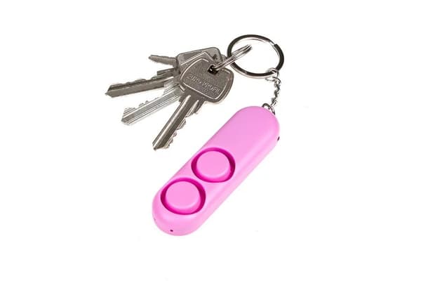 Personlarm GUARD PIRANHA 2 sirener 130 dB rosa (YC-001-PI)