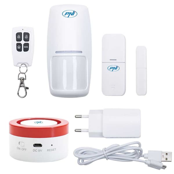 Pni Pg Smarthome 600 Smart Alarm System SÆt Hvid