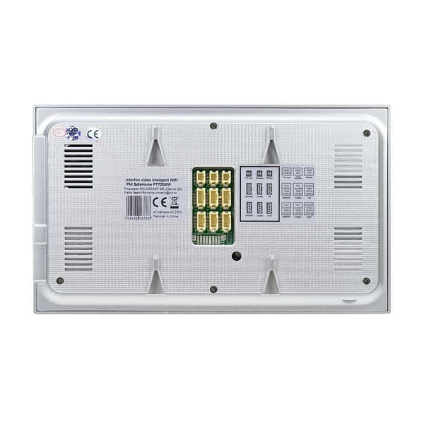 Pni Älykäs Videopuhelin Safehome Pt720mw Musta,Hopeinen