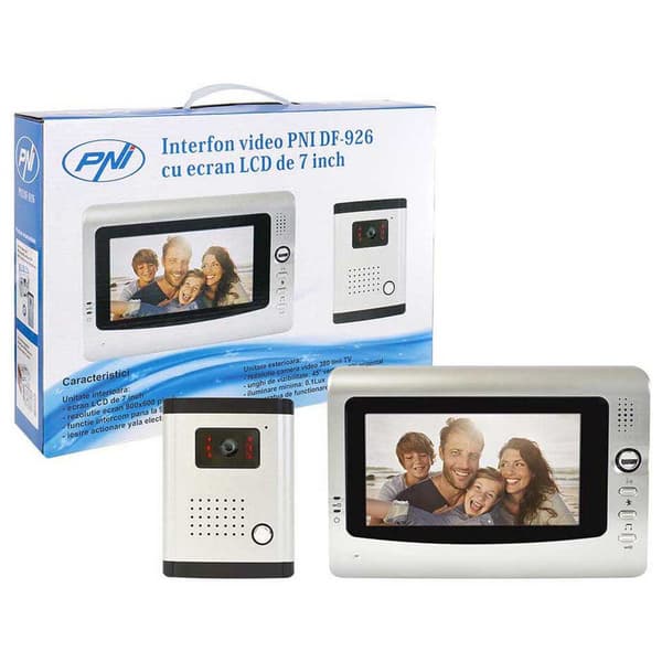 Pni Videosamtaleanlæg Med Lcd-skærm Df-926 7´´ Hvid