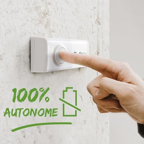 Trådlös plug-in ringsignal utan batteri - EcoBell 100 Plug - SCS SENTINEL