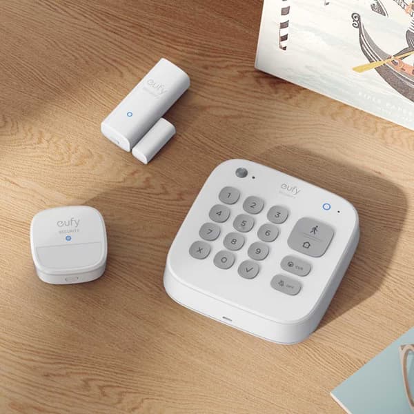 Eufy Langaton Hälytysjärjestelmä T8990321 Kirkas
