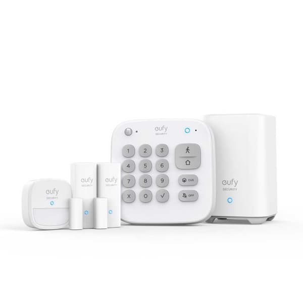 Eufy Langaton Hälytysjärjestelmä T8990321 Kirkas
