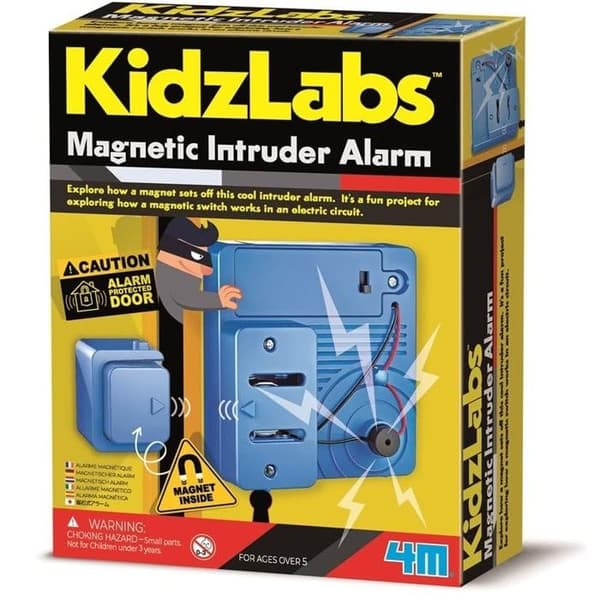 4M Kidzlabs utbildningssats - Magnetlarm - Inomhussiren
