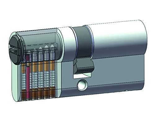 YALE Y002 08147 Profil dubbel cylinder 45 / 45 mm (Y002 08147)