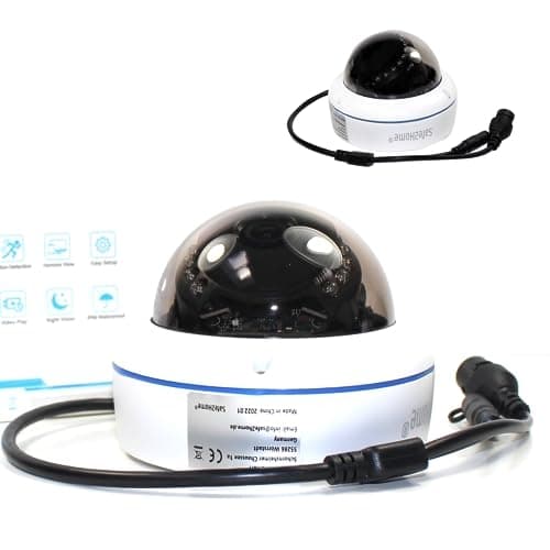 SAFE2HOME SP11-550005POE 1x POE övervakningskamera Dome CAM Full (SP11-550005POE)