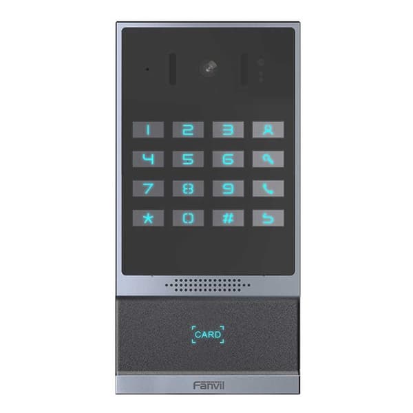 Fanvil Dørklokke Med Kamera I64 Sip  One Size / EU Plug Aluminium