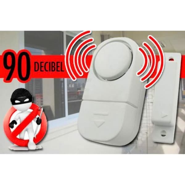 detekteringslarm för dörr och fönster 90db