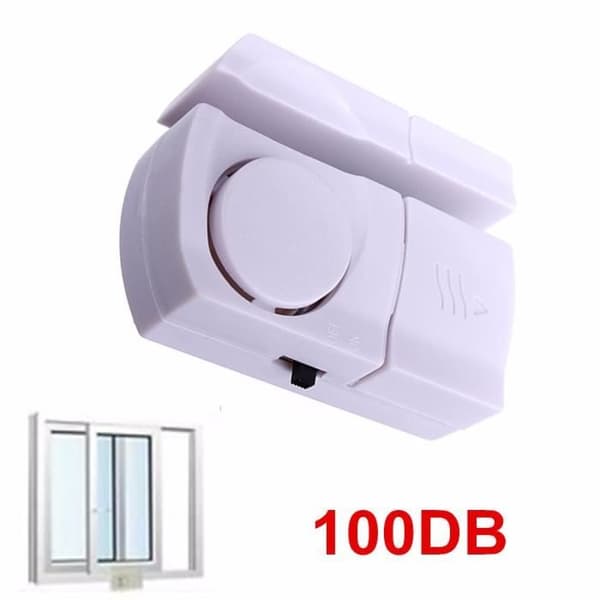 U 100DB Trådlös Larmsensor För Hemkontor Fönster Magnetisk Sensor
