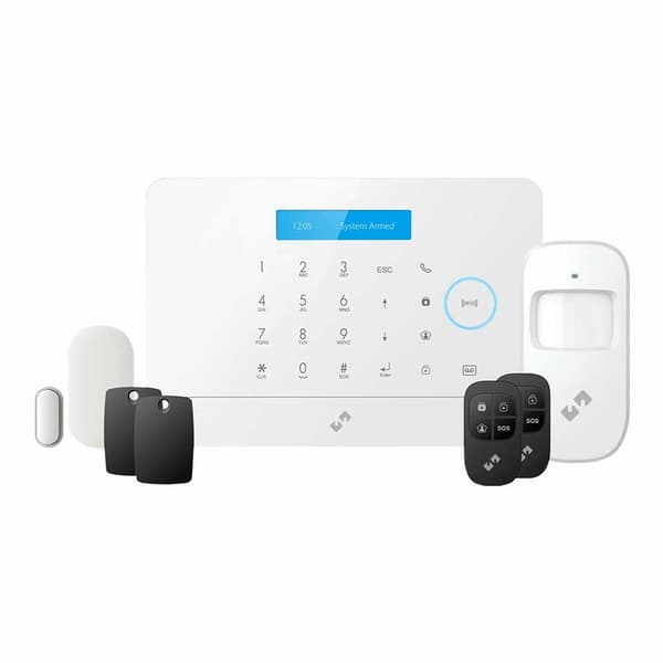 Nivian Trådløst Alarmsystem Kit Nvs-a6wg-u1