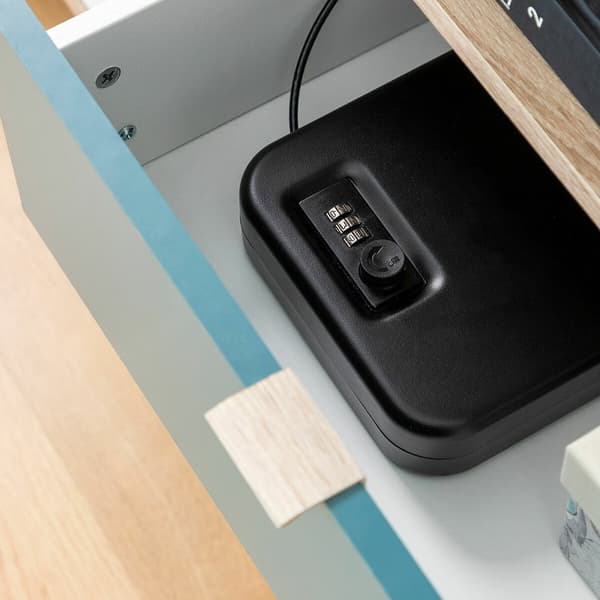Bærbar sikkerhedsskab med kabel - Prisvenlig og praktisk fra InnovaGoods. Beskyt dine værdigenstande med stil og sikkerhed.