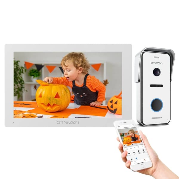 Smart Video Dørtelefon, 1080P Opløsning, Tuya App Integration