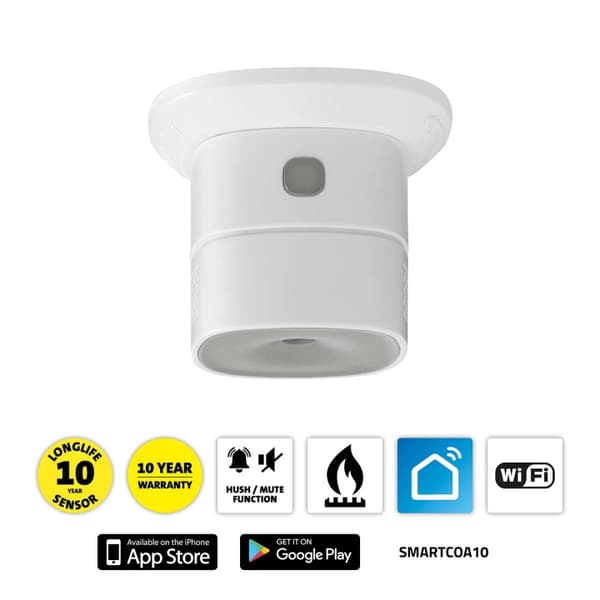 Alecto SMARTCOA10 Smart karbonmonoksiddetektor