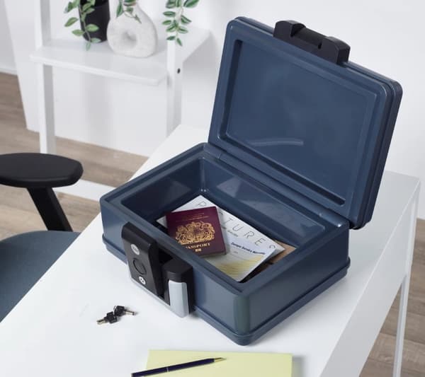 Yale Safe - Brandsikker pengeskab - Brandsikker pengeskab - 145 x 400 x 290 mm - YFWC/155/KB1